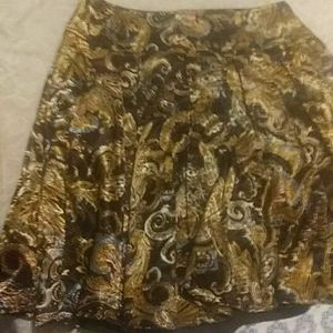 Silk skirt